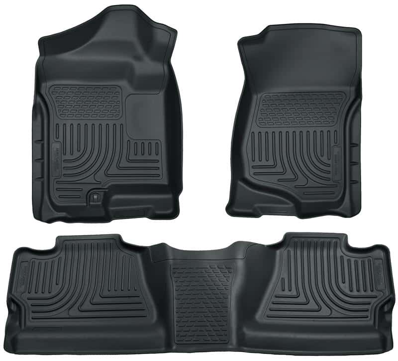 Husky Liners — Husky Liners 07-12 Chevy Silverado/GMC Sierra Crew Cab WeatherBeater Combo Gray Floor Liners
Floor Liners - view 2