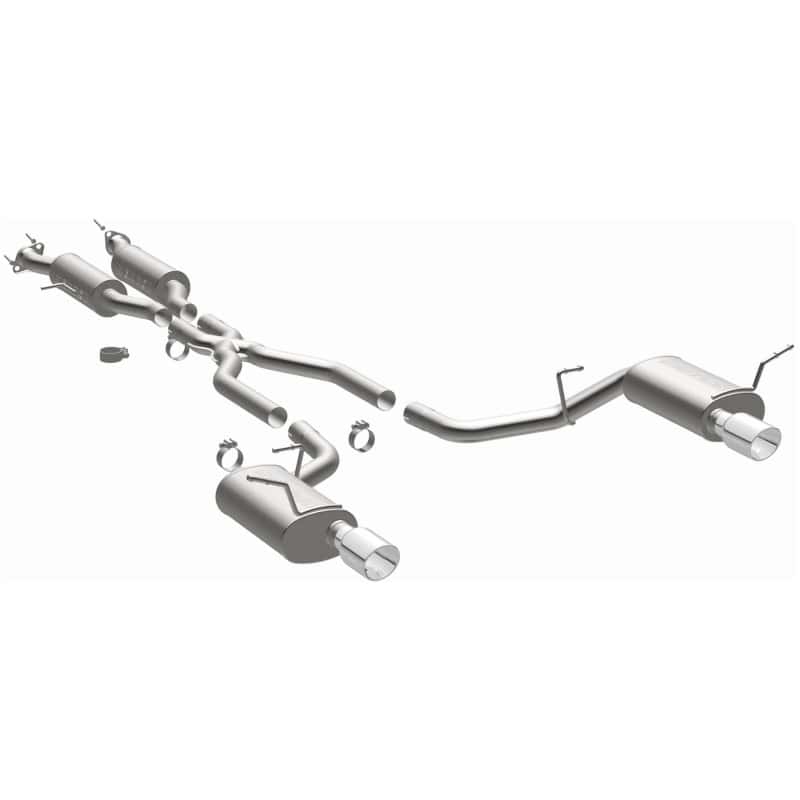 Magnaflow — MagnaFlow 11-12 Dodge Durango V8 5.7L Dual Split Rear Exit Stainless Cat Back Performance Exhaust
Cat-Back - view 6