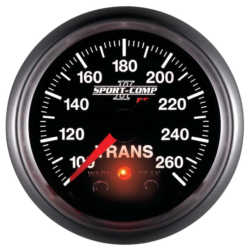AutoMeter — Autometer Elite 52.4mm 100-260F Transmission Temperature Peak & Warn w/ Electronic Control Gauge
2-1/16" TRANS TEMP, - view 8