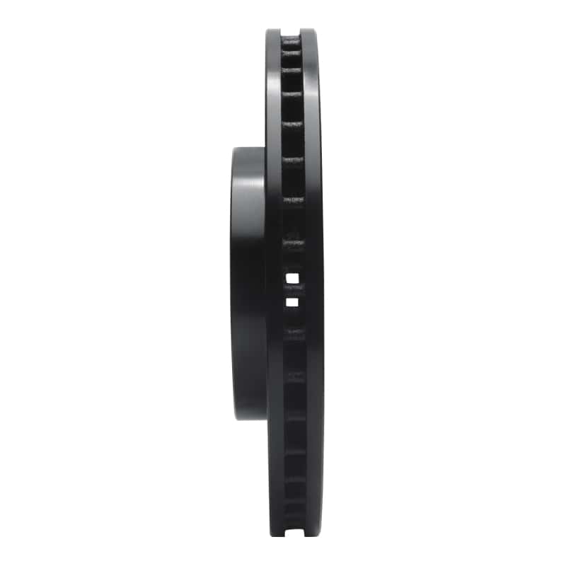 R1 Concepts — R1 2008-2014 Cadillac CTS Front Right Drilled & Slotted Black Brake Rotor
R1 Brake Rotor Drill - view 3