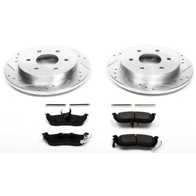 PowerStop — Power Stop 04-10 Infiniti QX56 Rear Z23 Evolution Sport Brake Kit - view 1