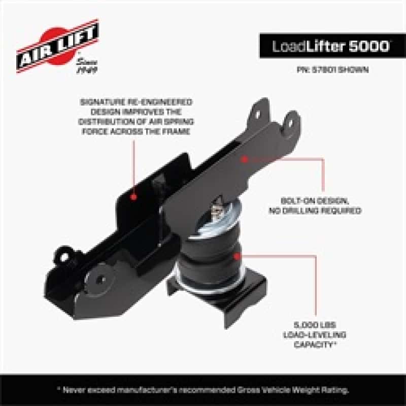 Air Lift — Air Lift 19-24 Mercedes Sprinter 2500 LoadLifter 5000 Air Spring Kit
Susp Leveling Kit - view 13