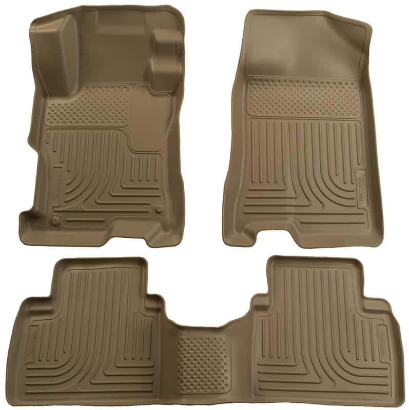 Husky Liners — Husky Liners 04-09 Toyota Prius WeatherBeater Combo Tan Floor Liners
Floor Liners - view 3