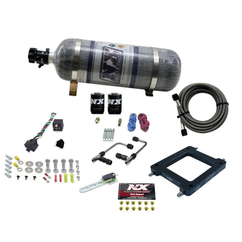 Nitrous Express — Nitrous Express Dominator Gemini Pro-Power Alcohol Nitrous Kit w/Composite Bottle
Injection System Kit
N2OSys - view 2