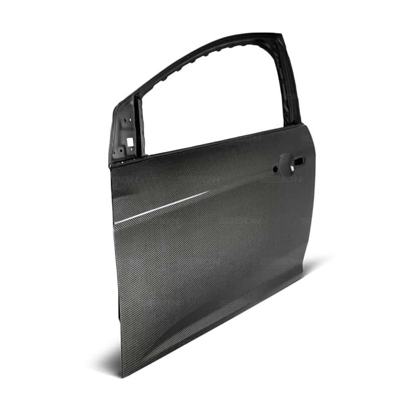 Anderson Composites — Anderson Composites 16-18 Ford Focus RS Front Carbon Fiber Doors (Pair) - view 3