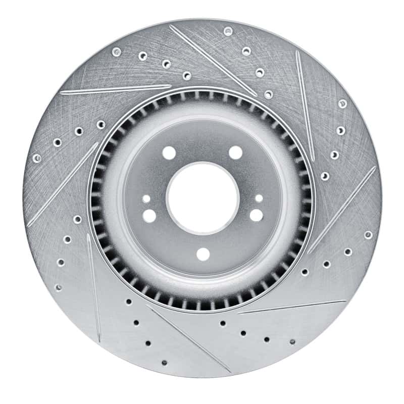 R1 Concepts — R1 21-26 Hyundai SONATA Front Left Drilled & Slotted Silver Brake Rotor
R1 Brake Rotor Drill - view 5