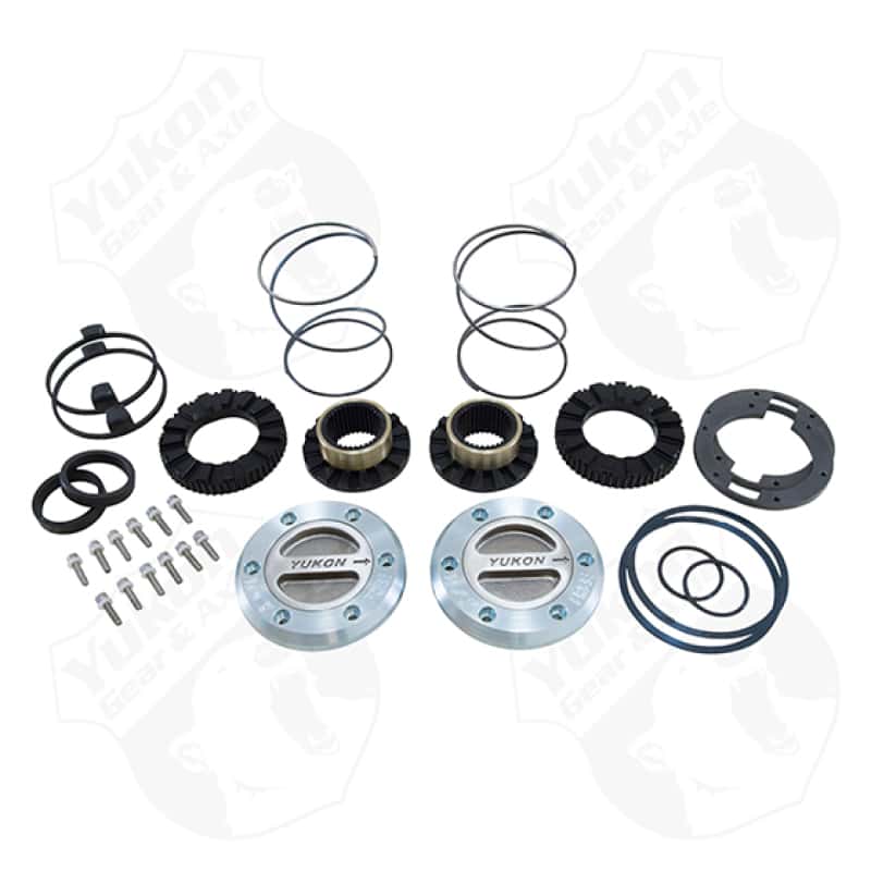 Yukon Gear & Axle — Yukon Gear Hardcore Locking Hub Set For Dana 60 / 35 Spline. 99-04 Ford
Yukon Locking Hubs  - view 2