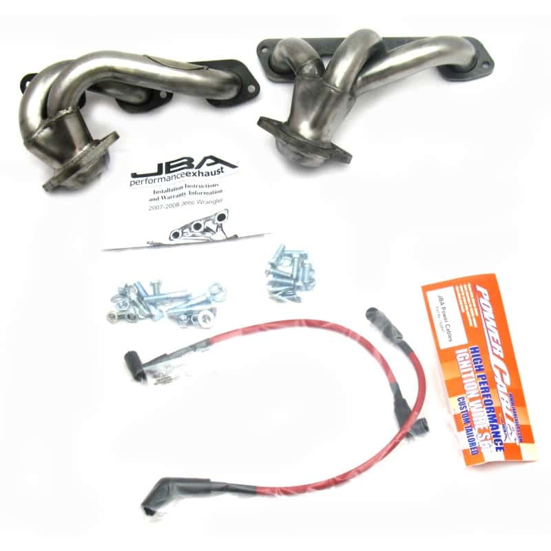 JBA — JBA 07-11 Jeep 3.8L V6 1-1/2in Primary Raw 409SS Cat4Ward Header
Exhaust Header - view 2