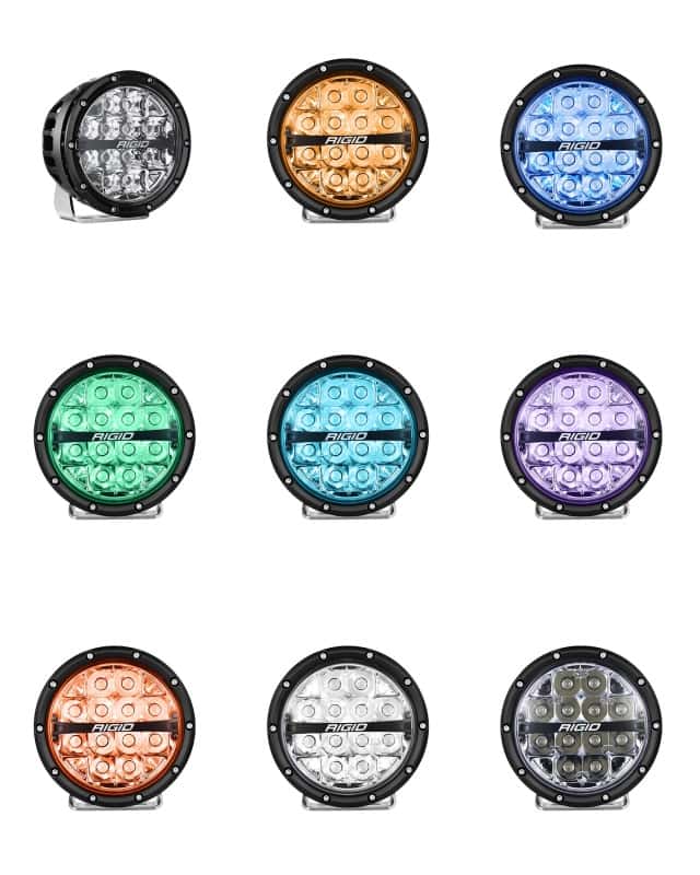 Rigid Industries — Rigid Industries 360-Series 6in LED Off-Road Drive Beam - RGBW (Pair)
RGBW LED LAMP - view 3
