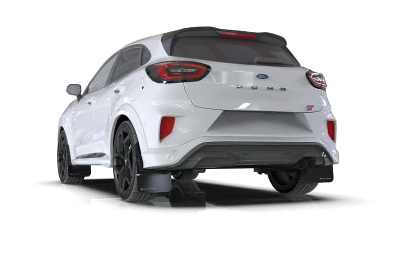 Rally Armor — Rally Armor 20-25 Ford Puma ST Black Mud Flap w/Grey Logo
Mud Flap - view 4