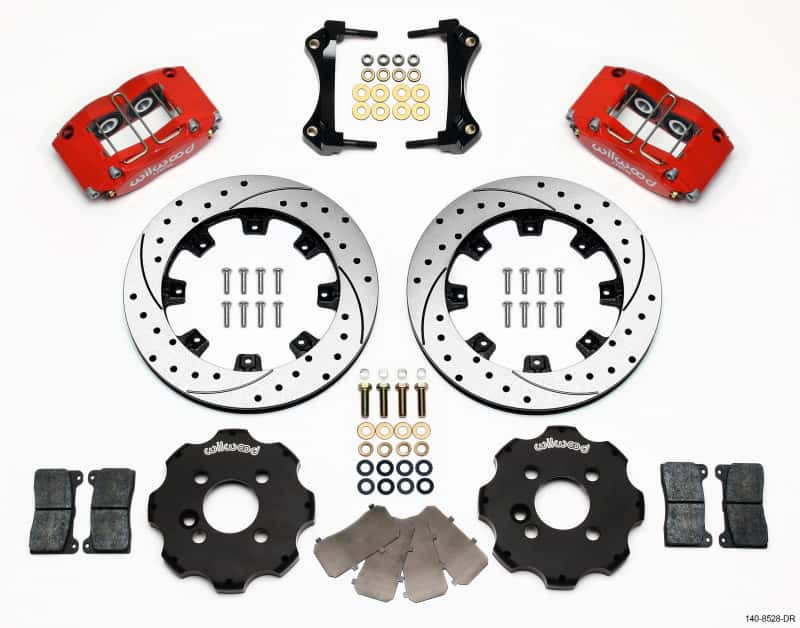 Wilwood — Wilwood Dynapro Radial Front Kit 12.19in Drilled Red Mini Cooper
BRAKE KIT - view 1
