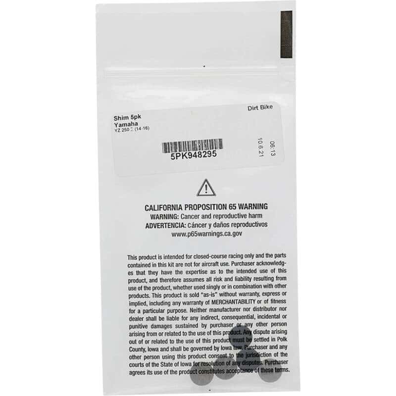Hot Cams — Hot Cams Shim Kits 2.950mm Thickness - 5 Pack - view 4