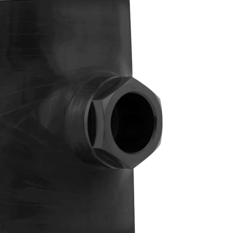 Mishimoto — Mishimoto 3.0in Black Silicone Coupler w/ 1/8in NPT Bung - view 7