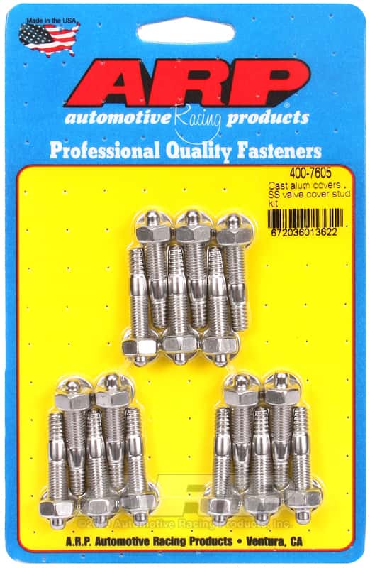 ARP — ARP Cast Aluminum Covers SS Valve Cover Stud Kit - view 1