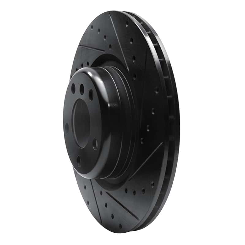 R1 Concepts — R1 12-20 BMW M240I Coupe & Convertible Rear Right Drilled & Slotted Black Brake Rotor
R1 Brake Rotor Drill - view 2