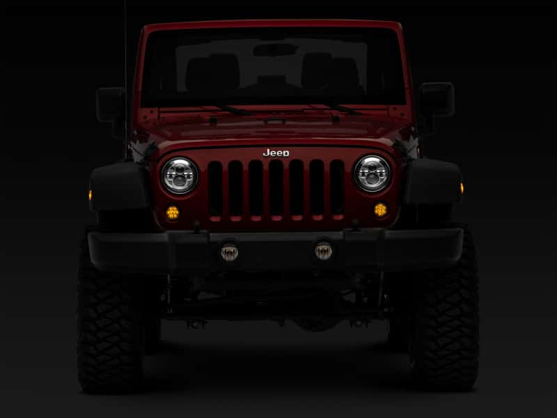 Raxiom — Raxiom 07-18 Jeep Wrangler JK Axial Series LED Amber Turn Signals (Smoked)
Lights - view 10
