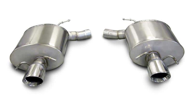 CORSA Performance — Corsa 2009-2014 Cadillac CTS Sedan V 6.2L V8 Polished Touring Axle-Back Exhaust
Exhaust - view 2