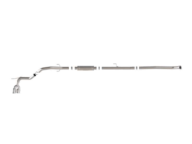 aFe — aFe 15-26 Toyota Hilux L4-2.4/2.8L (td) Vulcan Series 3in SS Rear-Side Exit Exhaust w/ Polished Tip
Cat-Back Exhaust - view 2