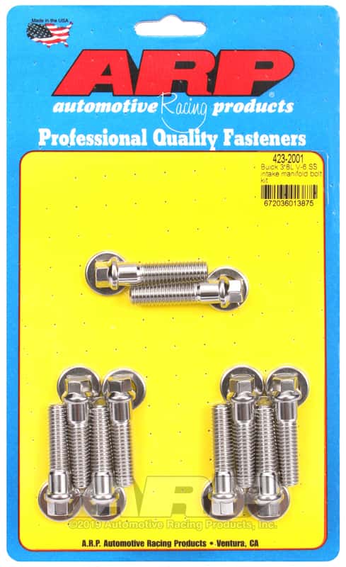 ARP — ARP Buick 3.8L V-6 SS Intake Manifold Bolt Kit - view 1