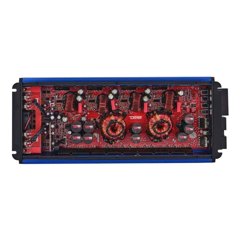 DS18 — DS18 4-Channel Class-D Amp Stereo Full-Range 4 x 400 W RMS at4 ohm- Blue - view 4