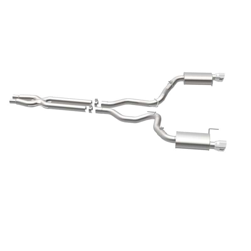 Magnaflow — MagnaFlow Cat Back, SS, 3in, Street, Dual Split Polished 4.5in Tips 2015 Ford Mustang GT V8 5.0L
Cat-Back - view 17