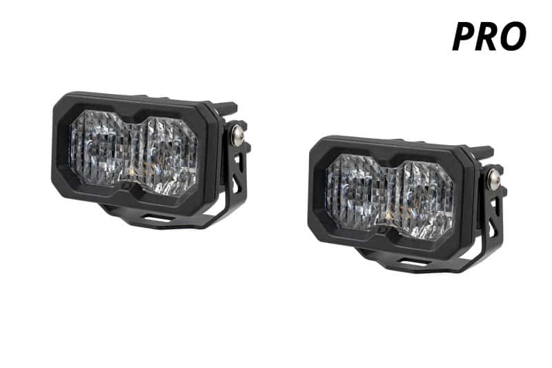 Diode Dynamics — Diode Dynamics C2 2.0 SAE/DOT White Pro Standard LED Pod (Pair) - view 2
