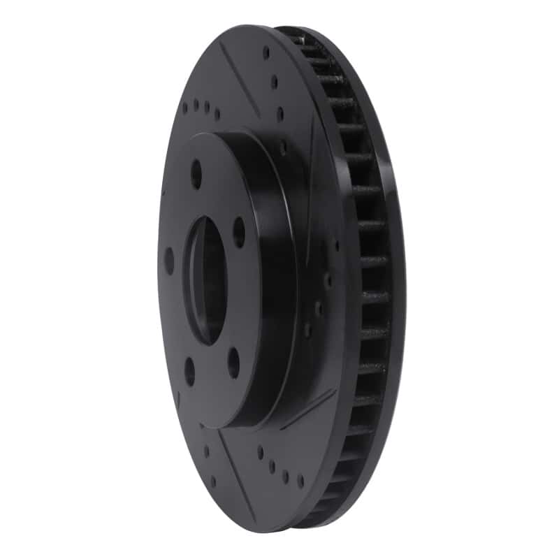 R1 Concepts — R1 97-05 Buick Century Front Right Drilled & Slotted Black Brake Rotor
R1 Brake Rotor Drill - view 2