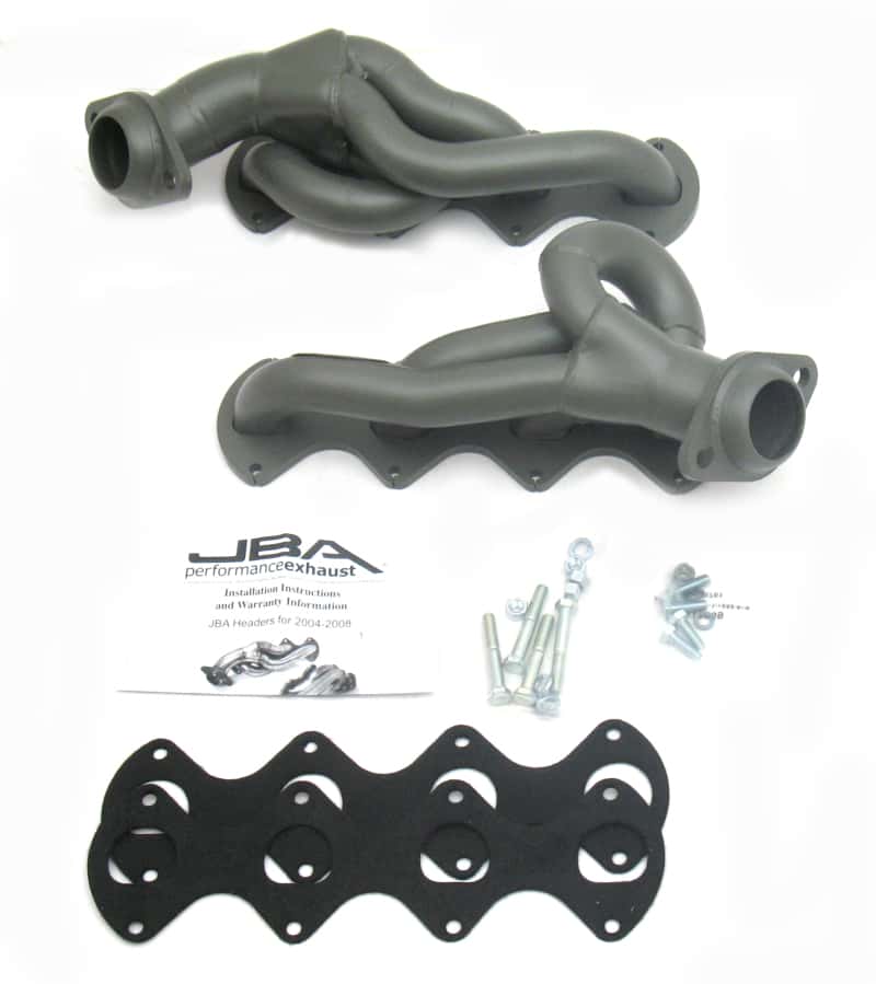 JBA — JBA 05-10 Ford F-Series 5.4L 3V 1-5/8in Primary Ti Ctd Cat4Ward Header
Exhaust Header - view 1