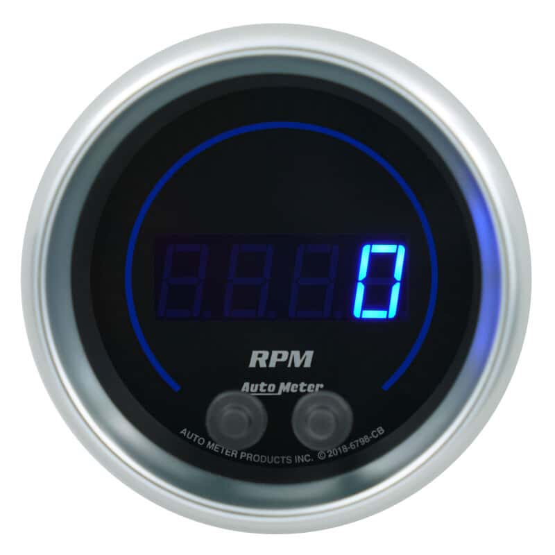 AutoMeter — Autometer 85.7mm Black 0-16K RPM Tachometer Cobalt Elite Digital Gauge
3.4" TACH CB ELT DIG - view 4