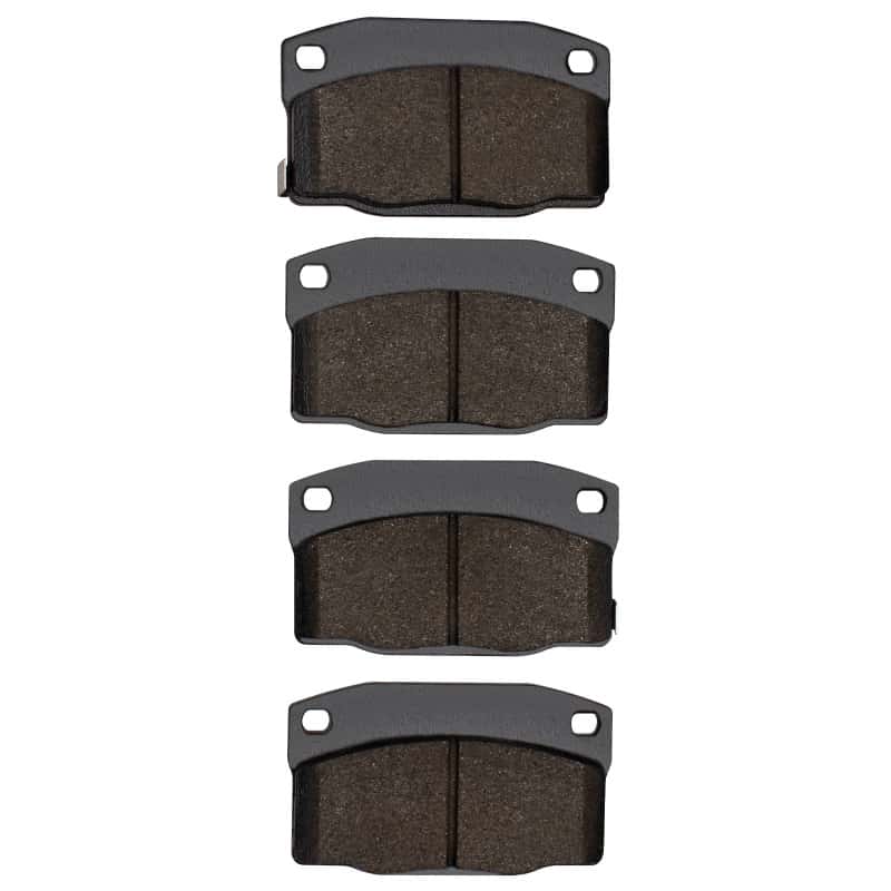 DFC — DFC 88-93 Pontiac Fiero Rear/Front 5000 Advanced Semi Metallic Brake Pads
DFC Brake Pad Set - view 2