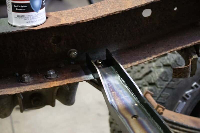 RustBuster — Rustbuster Spare Tire Crossmember Support - view 6