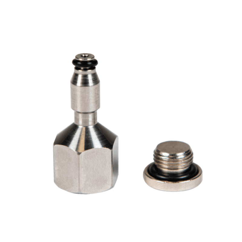 Fleece Performance — Fleece Performance 11-16 GM 2500/3500 LML Duramax Return Fuel Pressure Test Port
Fuel Ln Junc. Block - view 2