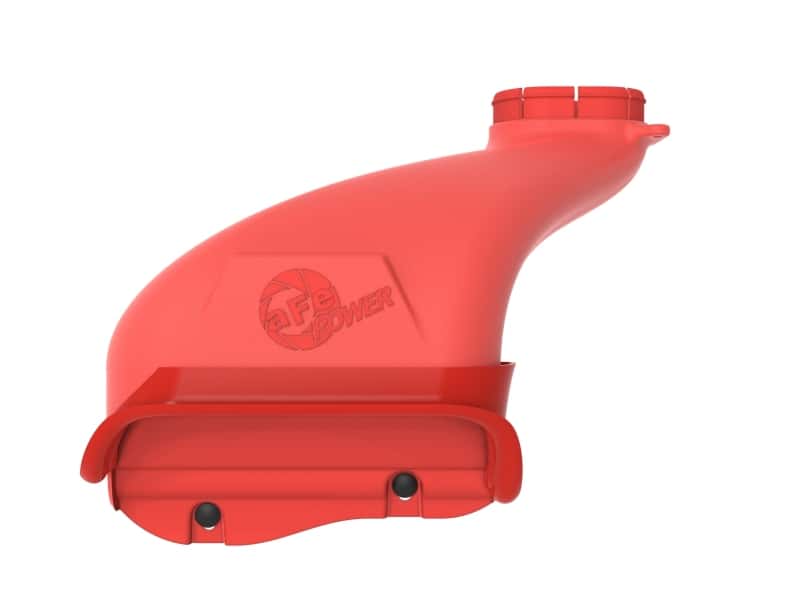 aFe — aFe Rapid Induction Dynamic Air Scoop 2021+ Ford F-150V6/V8 - Red
Dynamic Air Scoop - view 5