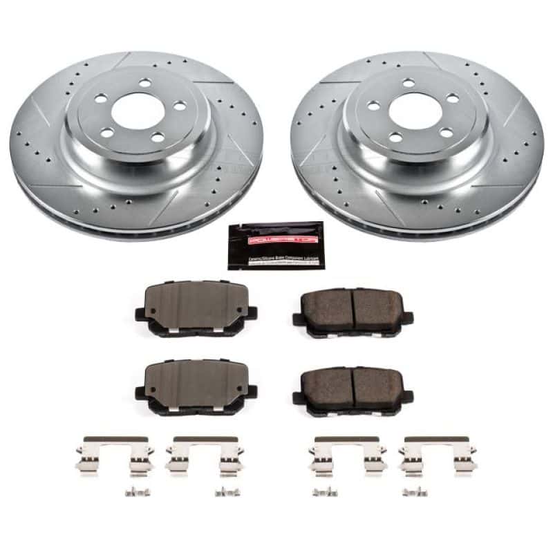 PowerStop — Power Stop 14-19 Dodge Charger Rear Z23 Evolution Sport Brake Kit - view 1
