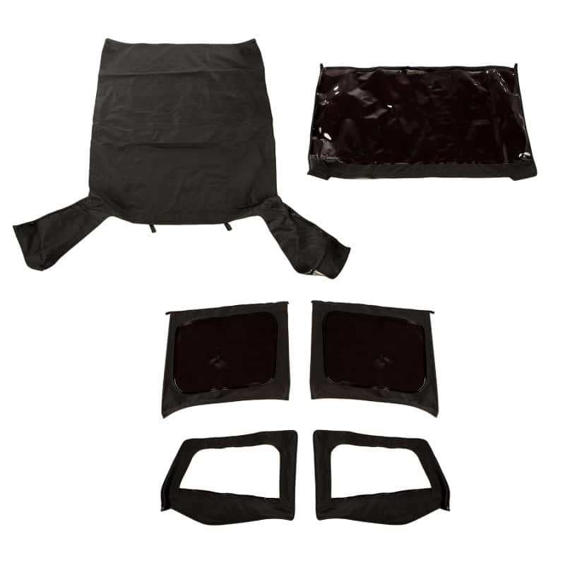 Rugged Ridge — Rugged Ridge Montana Top Black Diamond W/SkinsTinted 88-95 YJ
OFFROAD_TOPS
Top-Soft - view 1