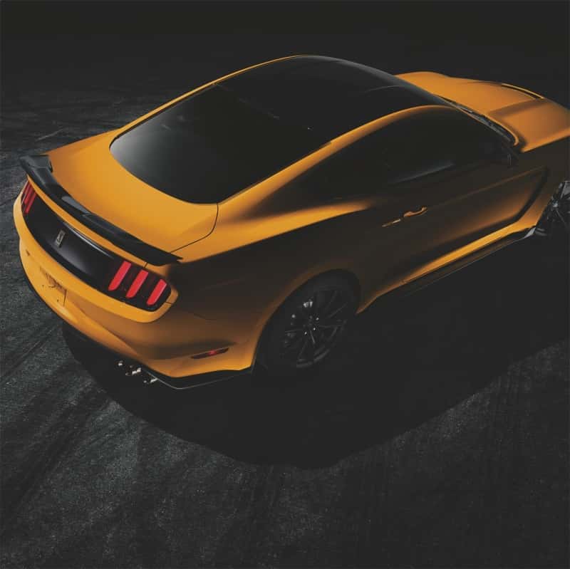 Ford Racing — Ford Racing 15-23 Mustang Coupe Gloss Black Rear Spoiler w/Gurney Flap - view 5
