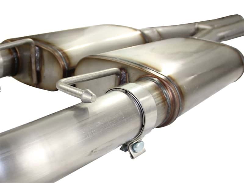 aFe — aFe MACHForce XP Exhausts Cat-Back SS-409 EXH CB Dodge Challenger SRT-8 08-12 V8-6.1/6.4L
Cat-Back Exhaust
ExhstSysKt - view 4