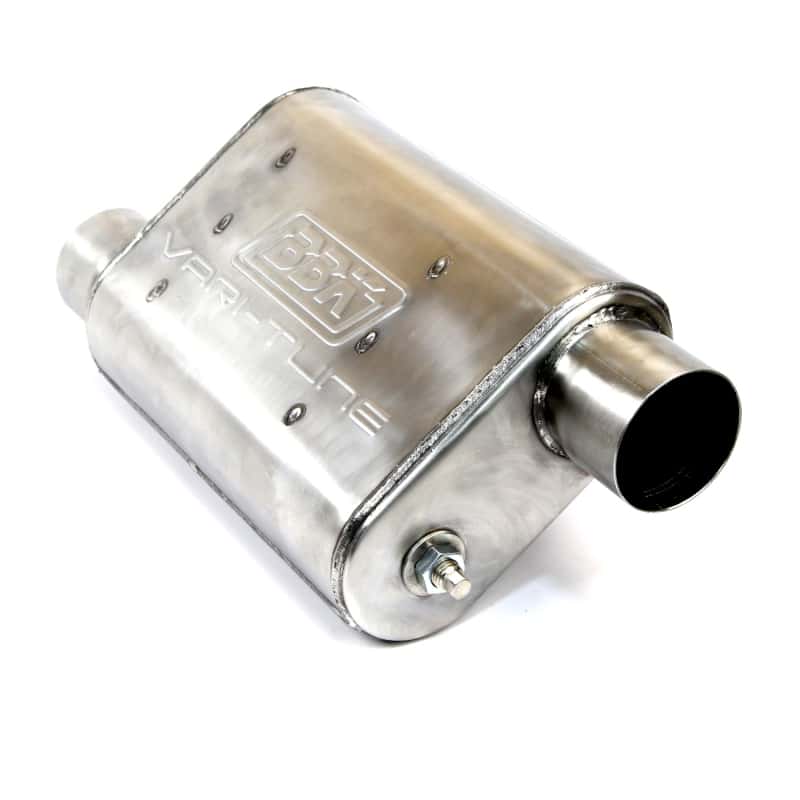 BBK — BBK VariTune Adjustable Performance Muffler 2-1/2 Offset/Offset Stainless Steel
Exhaust Mufflers
Muffler - view 8
