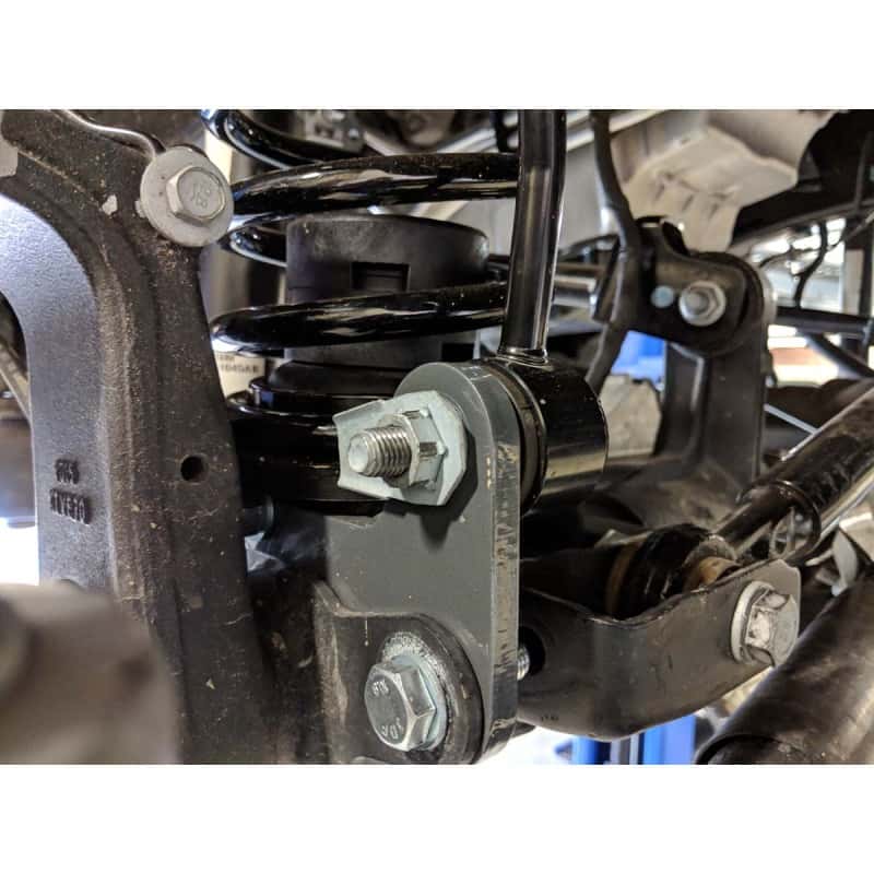 Synergy Mfg — Synergy 2018+ Jeep Wrangler JL/JLU Front Sway Bar Link Relocation Brackets - view 4