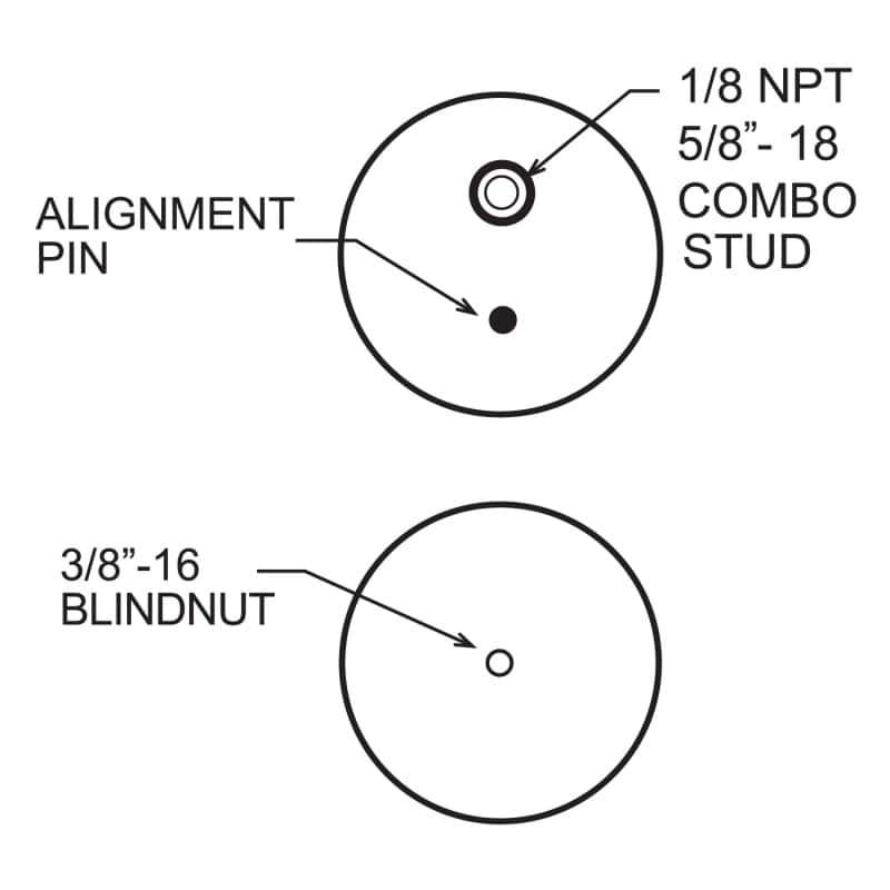 Firestone — Firestone Ride-Rite Replacement Bellow 267C (For Kit PN 2361/2384/2430/2350/2458/2377) (W217606397)
Replacement Bellows
SuspAirBag/Bellows - view 3