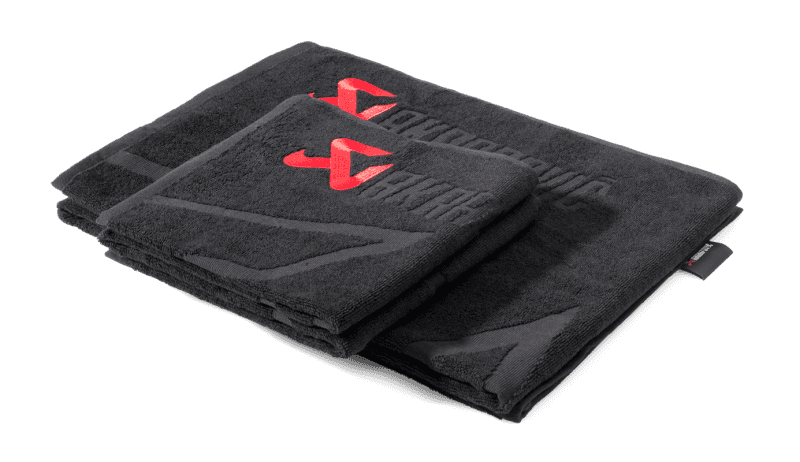 Akrapovic — Akrapovic Towel Set - Black w/ Red Logo
Towel Set - view 1