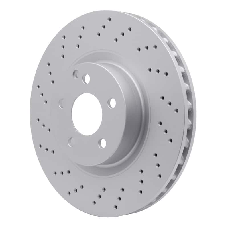 DFC — DFC 07-13 Mercedes-Benz CL550 Front Drilled Hi-Carbon Alloy Geomet Coated Rotor
DFC Brake Rotor - view 2