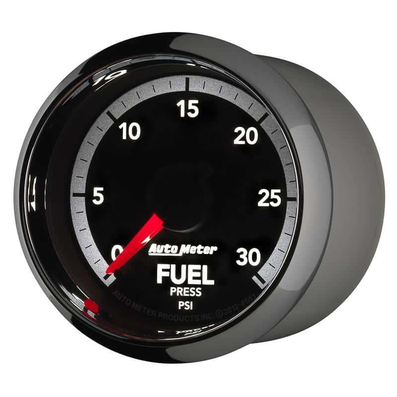 AutoMeter — Autometer Factory Match 52.4mm Full Sweep Electronic 0-30 PSI Fuel Pressure Gauge Dodge 4th Gen
2-1/16" FUEL PRESS, - view 4