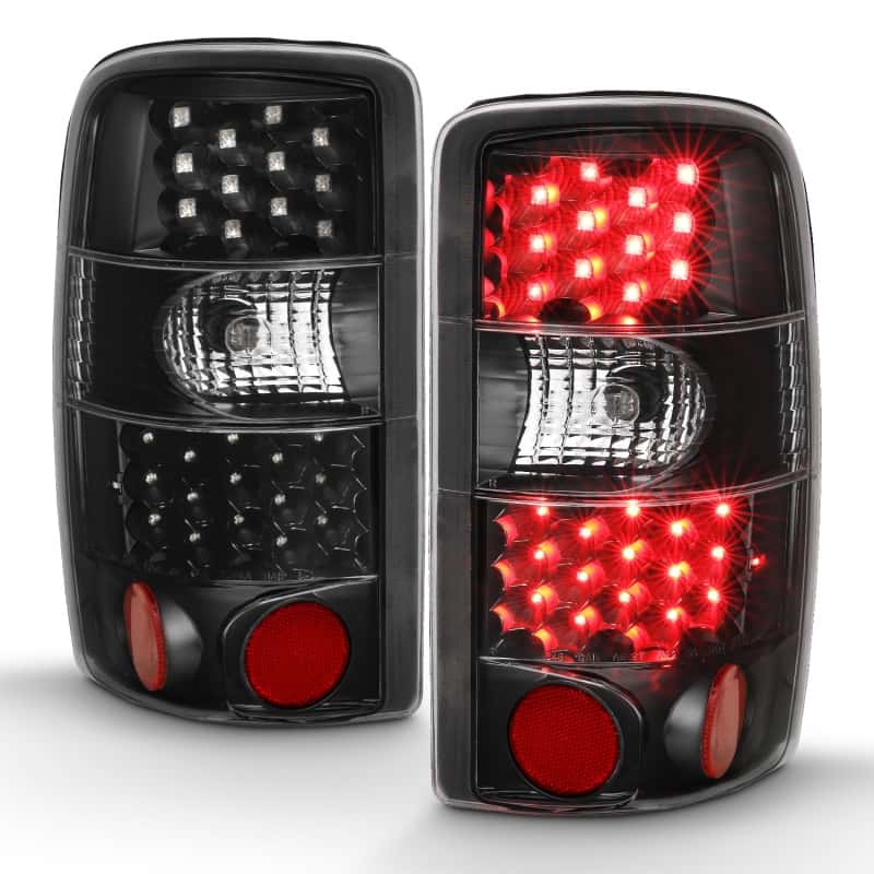 ANZO — ANZO 2000-2006 Chevrolet Tahoe Led Taillights Black/Clear
Tail Light Set
LED Taillights - view 3