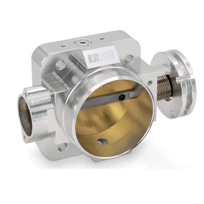 BLOX Racing — BLOX Racing Honda B/D/H/F Series Engines 70mm Silver Billet Throttle Body V2 - view 5