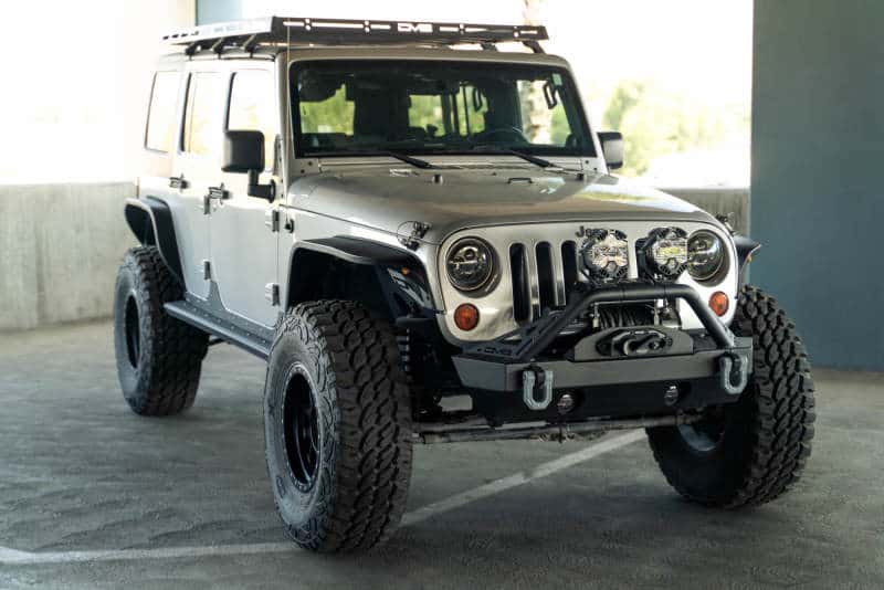 DV8 Offroad — DV8 Offroad 07-18 Jeep Wrangler JK Slim Fender Flares
Jeep Fender Flares - view 1