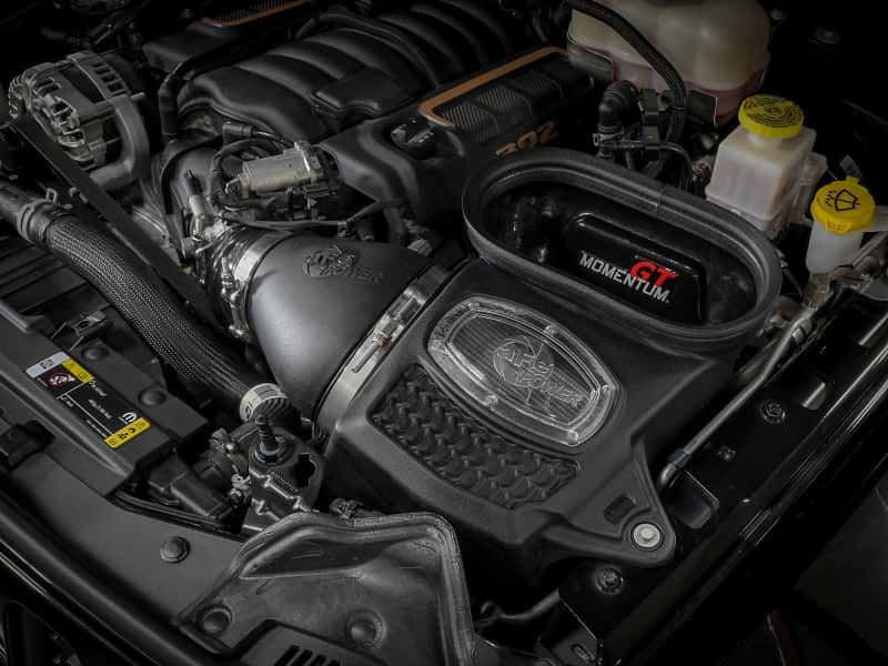 aFe — aFe Momentum GT Pro DRY S Cold Air Intake System 21-22 Jeep Wrangler 392 (JL) 6.4L V8
Momentum GT Intake - view 8