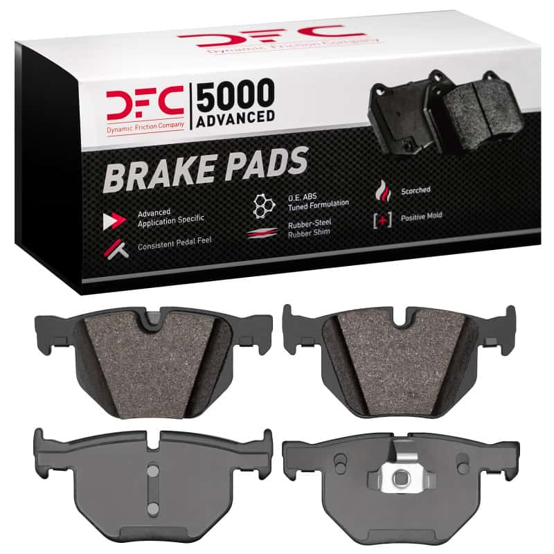 DFC — DFC 07-14 BMW X5 Rear 5000 Advanced Low Metallic Brake Pads
DFC Brake Pad Set - view 1