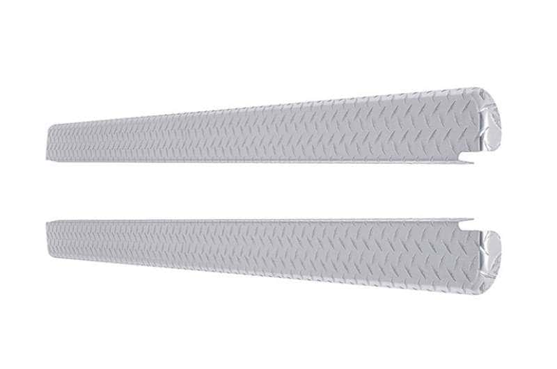 Dee Zee — Dee Zee 99-16 Ford SuperDuty Bed Cap Wrap Brite-Tread Aluminum 8Ft Bed
TrkBedSideRailProt - view 2
