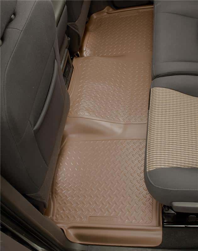 Husky Liners — Husky Liners 98-01 Dodge Ram 1500/2500 Club Cab Classic Style 2nd Row Black Floor Liner - view 3